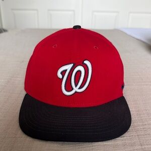 Washington Nationals Nike MLB Red and Navy Blue Cap